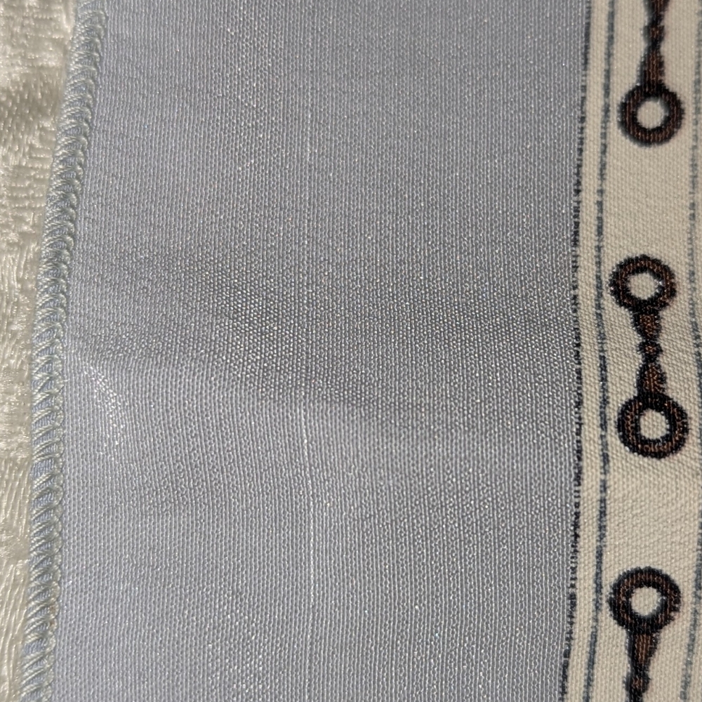 CELINE Gray Silk Scarf 25" X 25" GUC COA - Picture 11 of 14